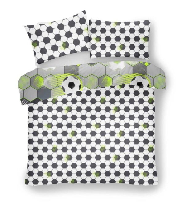 KIDS FOOTBALL STAMP DUVET SET - Image 3