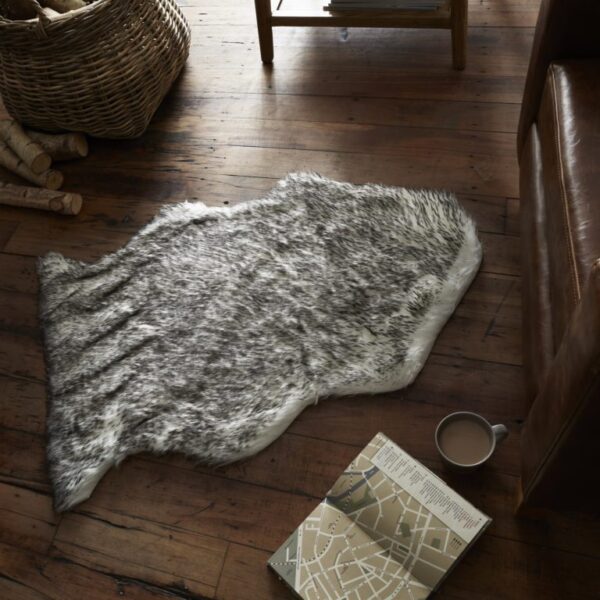 HUSKY FAUX FUR RUG - Image 2