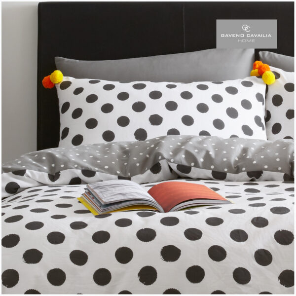 POLKA DOT POM POM DUVET SET - Image 4